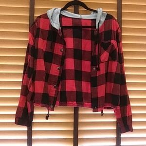 hoodie flannel